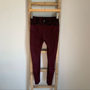 Lululemon All the Right Places Pant Bordeaux 6